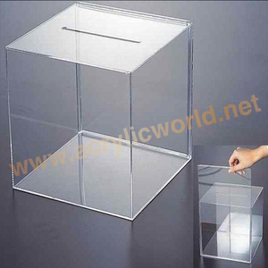 acrylic suggestion and donation box - Product Image 2