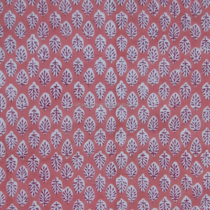 Hand Block Print 100% Cotton Lightweight Voile Fabric for Running Floral Sewing Wholesale Curtains & <b>Bags</b> - Product Image 1