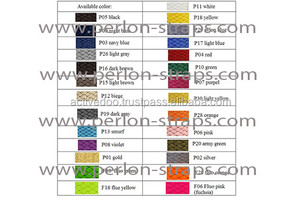 Gold Pink Orange Yellow Multi-Colored Fabric Plastic <b>Smart</b> <b>Watch</b> Band 16mm 18mm 20mm 22mm Sizes PC Charm Compatible Smartwatches - Product Image 2