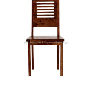 Silla OM Solid Acacia de madera de estilo antiguo con color personalizado para comedor y muebles de restaurante elegantes para hoteles - Product Image 5