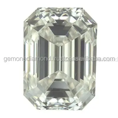 Diamantes blancos sueltos con certificado GIA, corte de <span class=keywords><strong>Esmeralda</strong></span>, del fabricante directo