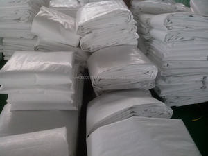 Lona Impermeable Blanca de Primera Calidad para Uso en Exteriores, Tejido de Peso Medio, Estilo Liso, para Cubrir Muebles y Vehículos - Product Image 4