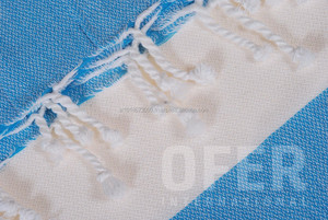 Alanya peshal ผ้าขนหนูตุรกีผ้าเช็ดตัวผ้าเช็ดตัวผ้าเช็ดตัวสีรุ้งแบบตุรกีทำจากตุรกี - Product Image 6