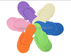 Pantoufles de pédicure jetables EVA écologiques de 3mm imperméables et antistatiques Taille de couleur personnalisée Utilisation publicitaire Services d'emballage - Product Image 5