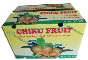 Caja de Cartón Corrugado para Envasado de Fruta, Papel para Exportación de Fruta Chiku - Product Image 2