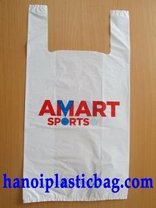 Nice logo printed T-shirt plastic bag - Product Image 3