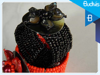 Venta al por mayor, Gargantilla con cuentas, pulseras con flor de concha, brazaletes hechos a mano 100% Bali indonesia