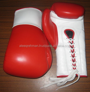 GAF Wholesale High Quality Black 12oz Boxing <b>Gloves</b> Adult Professional <b>Lace</b> up Winning Leather Custom Logo Boxing <b>Gloves</b> - Product Image 6