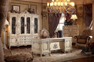 ชุดเฟอร์นิเจอร์สำนักงานไม้เนื้อแข็งสไตล์ยุโรป - Product Image 1