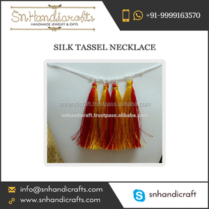Trendy Fashion Jewellery <b>Long</b> Silk Tassel <b>Necklace</b> at Wholesale Price - Product Image 1