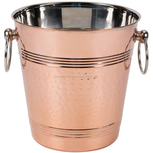 Seau à vin seau à glace accessoires de BAR refroidisseur à vin en cuivre - Product Image 1