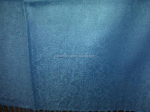 Jacquard Pasley Flower Self Design Solid Viscose <b>Pashmina</b> <b>Shawl</b> Spring Season Traditional Scarf & <b>Shawl</b> - Product Image 4