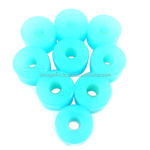 Aqua-Cuentas de Calcedonia para neumáticos, 14x8x4,5mm, piedras preciosas lisas, agujero grande, IG0101 - Product Image 4