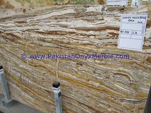 Collection de dalles en travertin onyx, pierre naturelle, marbre, coupe en veinage croisé, poli, grande dalle - Product Image 4