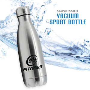 Botella de cola de vacío deportiva de acero inoxidable de doble pared de 17 oz-cuenta con una tapa de rosca y viene con su logotipo - Product Image 2