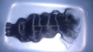 Extensiones de cabello humano indio sin procesar, rizado 100% puro, onda profunda Natural, cabello indio virgen barato de calidad - Product Image 2