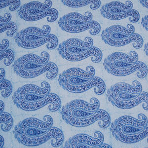 Indian Manufacturer's Handmade Block Printed Cotton Fabric Paisley Design Woman's Dress Boys Wholesale Clothes Bags Curtains - Product Image 4