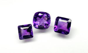 Atractiva piedra preciosa amatista semipreciosa piedra preciosa amatista facetada suelta mejor para hacer gemas de joyería - Product Image 6