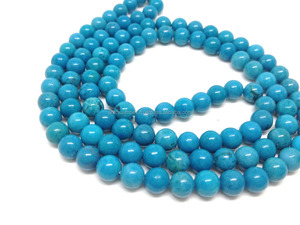 Malas al por mayor: turquesa Howlite Natural 6mm Jap Mala, collar de cuentas Mala, Rosario, lote al por mayor - Product Image 2