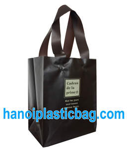 High quality soft loop handle plastic bag - Product Image 2