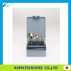 Hot Sale Japan Cutting Tools Tin Coated 3 Blades Countersink Drill <strong>Bit</strong> for Hole Drilling, Other <strong>Sizes</strong> Also Available - Product Image 4