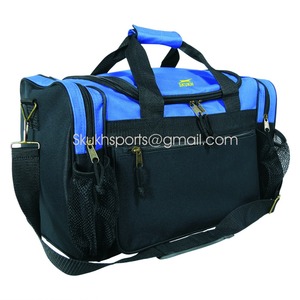 High Quality Customized Logo Canvas Duffle Bag Men Sport Travel Carry-On Workout Gym Red Black <b>Blue</b> <b>Gold</b> Gray Daily School Use - Product Image 4