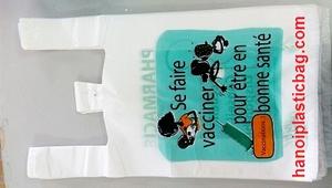 Tshirt bag Vest carrier bag for Pharmacy good quality - Product Image 2