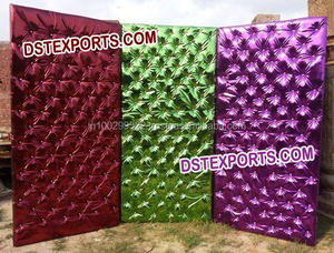 การออกแบบที่ทันสมัยแต่งงานหนังเบาะเวทีชุดแผงฉากหลังหนังและเฟอร์นิเจอร์ที่ทันสมัยขั้นตอนการจัดงานแต่งงาน - Product Image 6