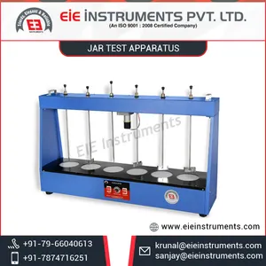 Rigid and Vibration Free Consists Jar Test Apparatus for Sale at Market Price