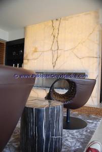 แผงไฟติดผนังและฝ้าเพดานเคลือบนิลเคลือบเงาคอลเลกชันโอนิกซ์คุณภาพสูง - Product Image 2