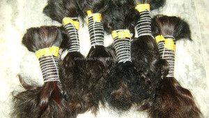 Venta al por mayor 100% sin procesar Color Natural indio Remy estilos de cabello a Granel incluyendo onda Natural suelta onda profunda cabello humano italiano - Product Image 6