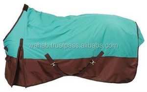 Tapis de cheval d'hiver 600D Corduroy Polyester Material with Nylon Doublure - Product Image 1