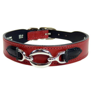 Collares para mascotas personalizados de fábrica, <span class=keywords><strong>Collar</strong></span> de perro de cuero vegano acolchado suave personalizado, ajustable, multifuncional para perros - Product Image 1