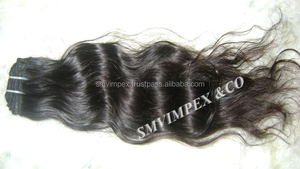 Cabello crudo indio 12A de alta calidad sin químicos, extensión de cabello, extensión de cabello humano 100% Temple de India Super Wafting - Product Image 3