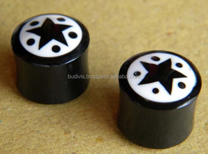 ปลั๊กอุดหูที่ผ่านการฆ่าเชื้อแล้วเครื่องเจาะอัญมณีตามธรรมชาติสำหรับขาย; สำหรับของขวัญงานปาร์ตี้งานหมั้นที่ผลิตโดยฮอร์น - Product Image 2