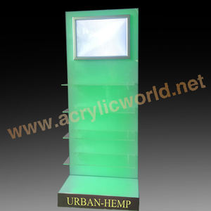 led lights acrylic T-shirt <b>shoes</b> <b>display</b> stand - Product Image 5