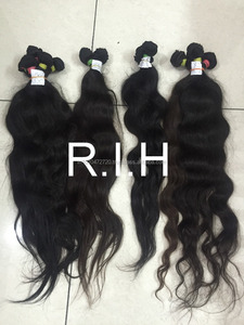 Raw Unprocessed <strong>Aliexpress</strong> 7a Grade 100% Temple Indian Virgin Hair - Product Image 5