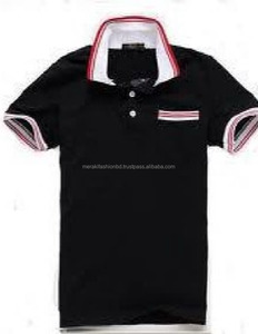 Camisa Polo OEM de manga corta a rayas para hombre, Polo artesanal - Product Image 4