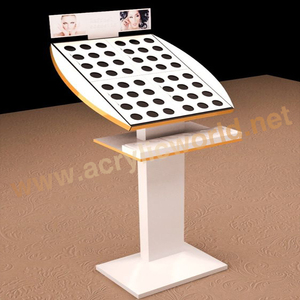 เคาน์เตอร์แสดงเครื่องสำอางอะคริลิกมีรูขวด - Product Image 6