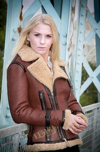 Veste en cuir de shearling enduit pour hommes, inspirée des films Star, vêtements d'extérieur chauds pour l'hiver, fournisseur OEM - Product Image 2