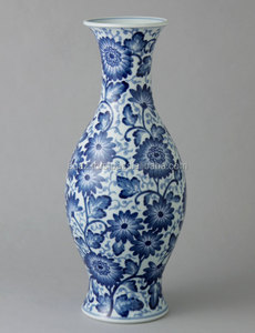 Cerámica azul en jarrones, macetas, cuencos de Flores tradicionales, tazas de cerámica azul y cerámica - Product Image 2