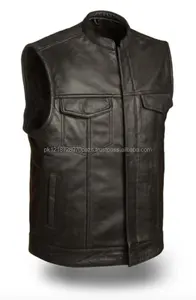 Gents Lederen Vest