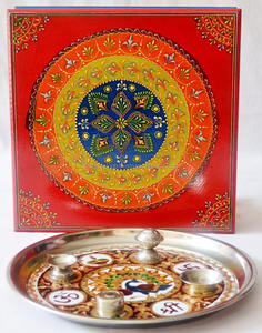 Bajot de madera indio hecho a mano, de alta calidad, añade un atractivo único a la decoración de tu sala de estar - Product Image 2