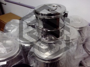 Sterilizar tambores/acero inoxidable/de vestir tambor - Product Image 3