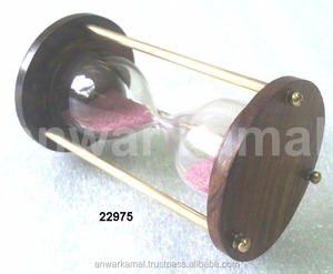 Hot Selling Best Design Decorative Metal Stylish Home Decor Metal Brass <b>Sand</b> <b>Timer</b> - Product Image 1