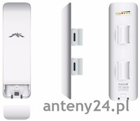 NSM2 | CPE | NanoStation 2.4GHz 2x RJ45 100 mo/s 11db Compact CPE conception double connexion Ethernet