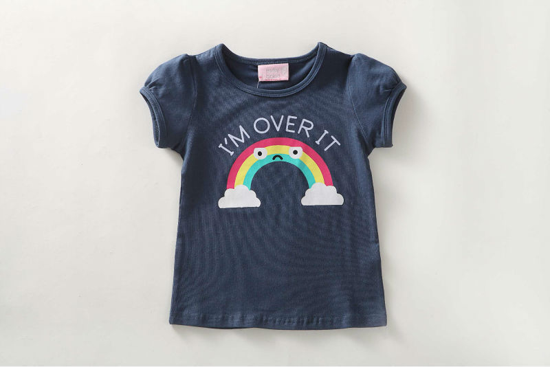 Девушки - синий 'I'm за It' рубашка