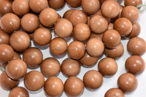 White Sandalwood Mala Prayer <b>Bead</b>/buddhism <b>Bead</b> <b>Necklace</b>/sandalwood <b>Beads</b> Mala - Product Image 2