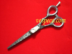 Barber scissors , salon scissors, hairdressing scissors LASER PRINT - Product Image 4