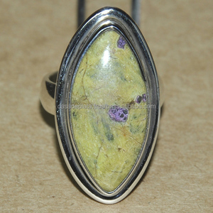 Marquise Shape Bumble Bee Gemstone 925 Sterling Silver <b>Ring</b> Jewelry for <b>Men</b> - Product Image 1